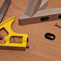 finished.jpg Free STL file Keyhole Hanger (Single & Double)・3D printing design to download