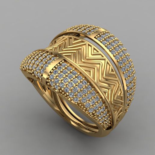 Women Ring 3DM Womens Ring 3d models 3D print model 3D print model 3D model