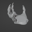 DevilHand-05.png Devil Hand Halloween Cup Holder Model 3D