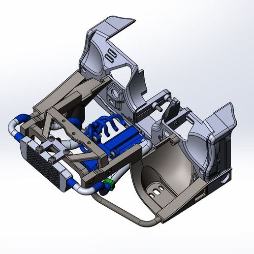 🚗 MST FXX Strut Suspension・ 3D File for ・Cults