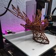 2.jpg Wireframe Deer STL