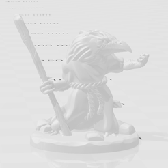Cattura.PNG Archivo OBJ gratuito kenku miniatura con base para impresora FDM・Design para impresora 3D para descargar
