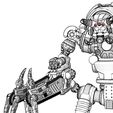Cazador-17.jpg Cazador Double Chain Weapon and Heavy Flame Cannon (Weapons Only)