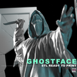 ghostface_square.png GHOSTFACE_STL+diorama - ready to print