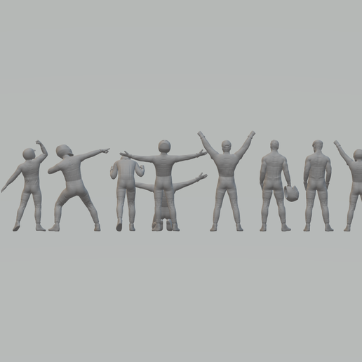 🏎️ race driver pack・ STL File for 3D printing・Cults