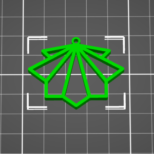 Shell HANGER FOR NECKLACE, JEWELRY, EAR RINGS, CHARM 3D model