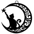 cc1.jpg CAT AND MOON and star