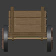 WoodenCart-07.png Carrinho de madeira simples