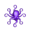 OctopusMagnet.stl Animal magnets
