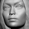 20.jpg Gigi Hadid bust 3D printing ready stl obj formats