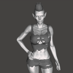 Elf.png Fichier STL gratuit Elf・Plan pour impression 3D à télécharger