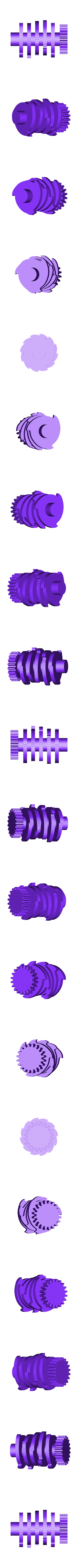 shredder_v8_org_scaleto2540_4.stl シュレッダーV8ギア