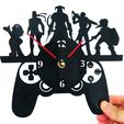3ae9c6dbb7e12e77772bb39908bddf8e_display_large.jpg Free STL file Clock Games・3D printer design to download