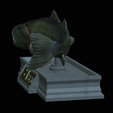 Bass-mouth-2-statue-4-11.png fish Largemouth Bass / Micropterus salmoides in motion open mouth statue detailed texture for 3d printing