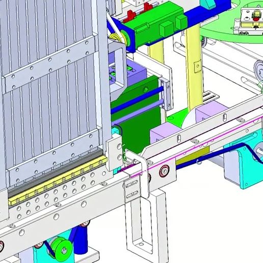 💾 Automatic USB Assembly Machine 3D CAD Model・ 3D File for CNC ...