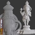 SQ-5.jpg Aadhyanta Prabhu - Half Hanuman Half Ganesh