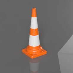 Fichier STL Mini-trompette Trafic Cone 🎵・Modèle à télécharger et à  imprimer en 3D・Cults
