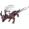 HJ.png DINOSAUR DRAGON - DOWNLOAD SKELETON DRAGON 3d model - animated for blender-fbx-unity-maya-unreal-c4d-3ds max - 3D printing BASILIK DRAGON BASILIK DINOSAUR DINOSAUR