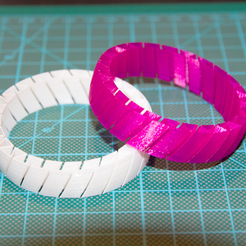 Capture d’écran 2017-03-20 à 12.05.21.png Free STL file Flexible Bracelet V33・3D printable model to download