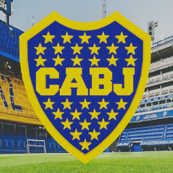 Boca1.png ◾ Boca Juniors Shield Kit 💛💙 Soccer Keychain and More! ⚽