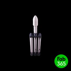 ll 3D file Space-X Falcon Heavy・3D printing model to download, fab_365