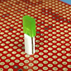 IMG_20160808_230944.jpg Free STL file Customizable LED PCB Standoff・3D printing idea to download