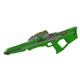 8.png Type 3A Phaser Rifle - Star Trek First Contact - Printable 3d model - STL + CAD bundle - Personal Use