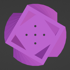 2022-08-28-3.png Free STL file Square flower pot 10 cm - flower pot・3D print object to download