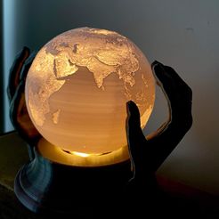 IMG_1801.jpg STL-Datei Lampe "Welt in meinen Händen・Modell zum Herunterladen und 3D-Drucken, decembar2912