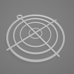 NERF.jpg STL file Foam Dart Target・Design to download and 3D print