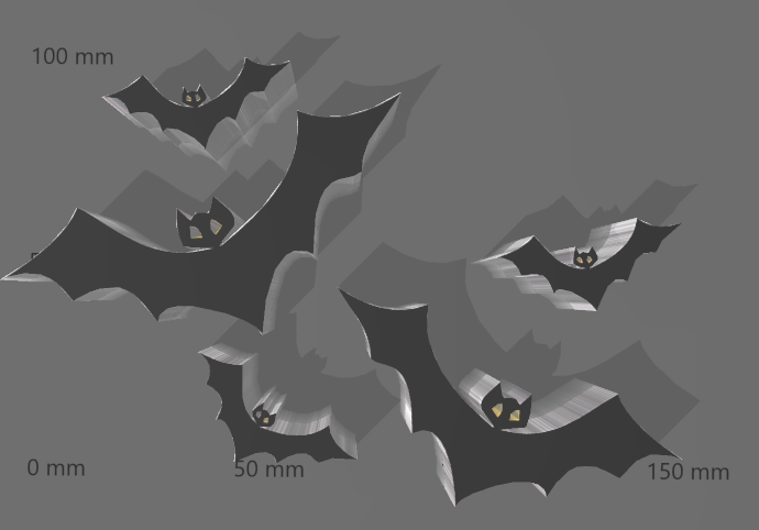 batfigure1.png Free STL file bats for hallowen・Model to download and 3D print, pat_rom