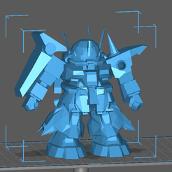 zaku-3.png Archivo STL gratis SD Zaku 3・Diseño imprimible en 3D para descargar