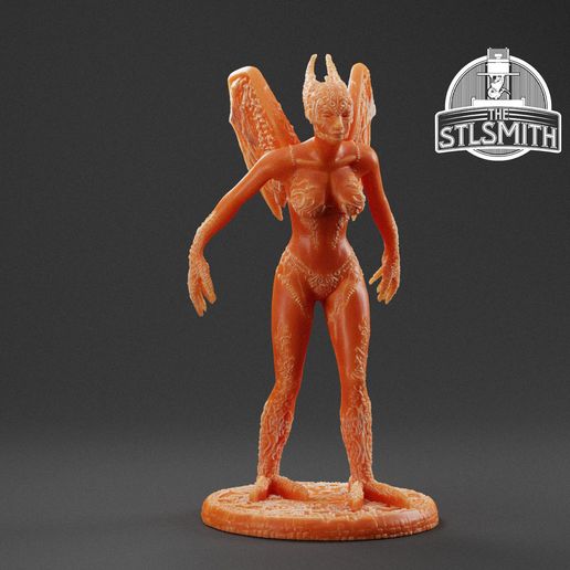 Harpy_P1_Render_Smith.jpg Harpy Serious Sam Miniature STL