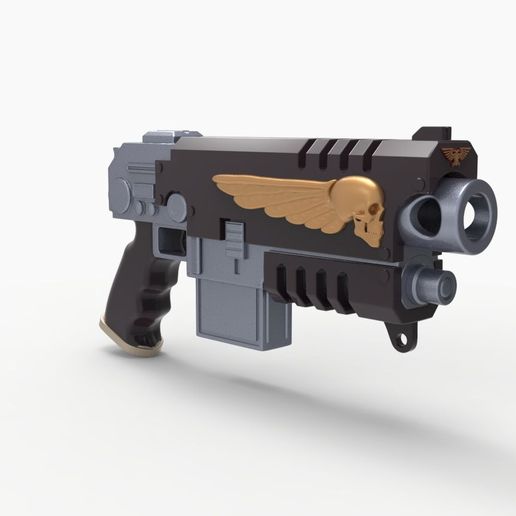 🔩 Absolver Bolt Pistol Prop・ 3D File for 3D printing・Cults