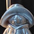 IMG_20250520_131842.jpg V.2 Beloved Blue Duffel Coat Bear with Red Hat Bust (Multi-Color)