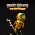 FEED-74.jpg Deep Diver Paperweight