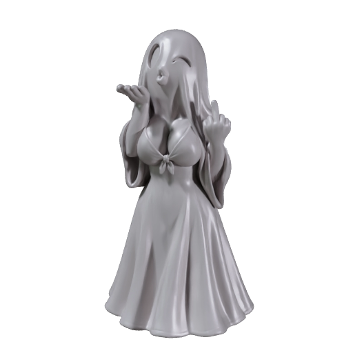 Halloween-Geist: Kussfinger – STL & 3MF