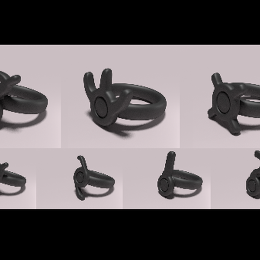 Pokemon - unown ring V-? 3D model