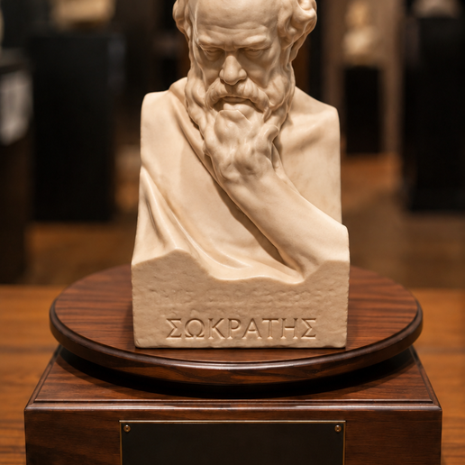Socrates Bust