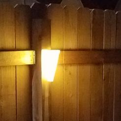 garden-light1.jpg Free STL file High Power Garden Solar wall mount light 60x60mm panel・Object to download and to 3D print