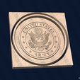 0-US-Army-Seal-Tray-©.jpg US Army Seal Tray - CNC Files for Wood (svg, dxf, eps, ai, pdf)