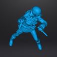 ladyhunk12.jpg RE LADY HUNK MINIATURE MODEL FOR HORROR OR SCIFI GAMES RPG DND