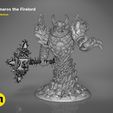 ragnaros-lamp-figure-mesh.jpg Archivo 3D Lámpara del Señor del Fuego - Ragnaros・Design para impresora 3D para descargar