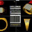 R3.jpg Gents Diamond  Nugget Ring 26