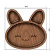 B5-bunny-02.JPG Bunny wooden bowl 3D print model