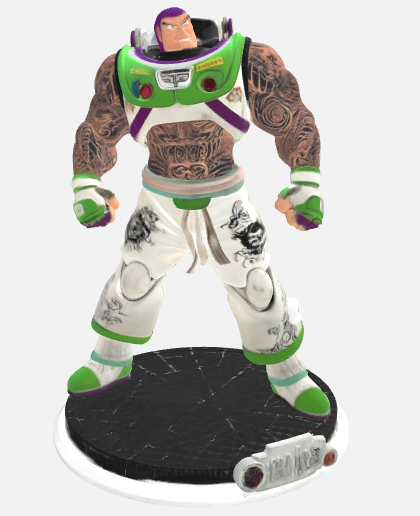 Buzz lightyear,toy story,Gym Bro's collection 2of30,to infinity and beyond
