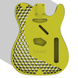 yellow.png Standard Fender Telecaster Body Hexagon