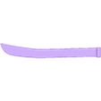 Katana sword assembly - blade cover-1.STL Weapon Katana Sword OBJ STL FBX 3d model Design in Solidworks 3D model