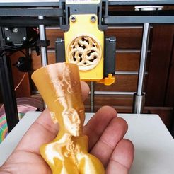 silkplarfgf.jpg Free STL file N E F E R T I T I・3D printing design to download