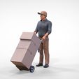 PD.8.23-Copy.jpg Paketzusteller mit Handwagen oder Bauarbeiter